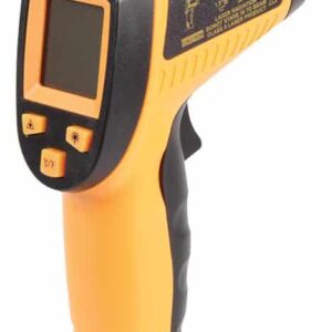 Infrared Thermometer on a white background