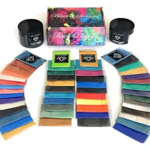 Large variety of mica powder pigments